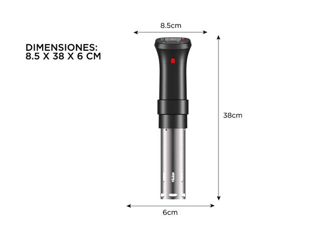 Roner Sous Vide Gadnic Urano 1100W Cocción Precisa - 5