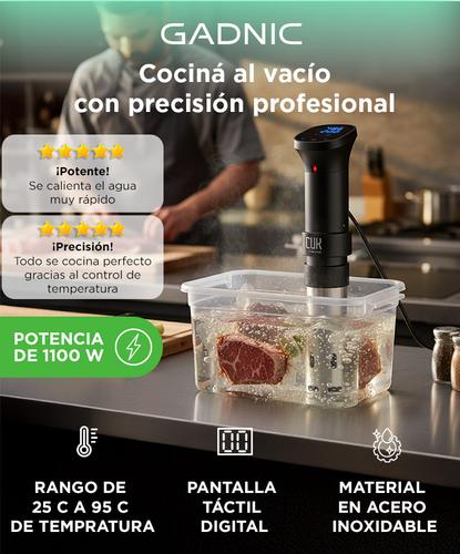 Roner Sous Vide Gadnic Urano 1100W Cocción Precisa - 1
