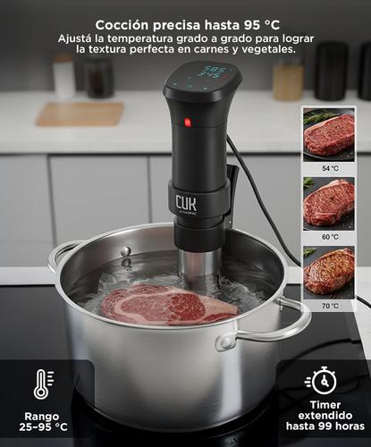 Roner Sous Vide Gadnic Urano 1100W Cocción Precisa - 2