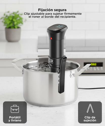 Roner Sous Vide Gadnic Urano 1100W Cocción Precisa - 4