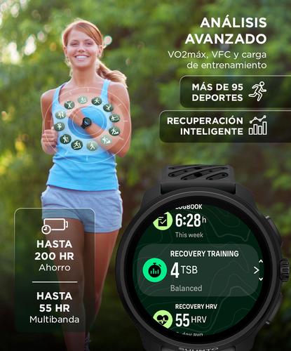 Reloj Deportivo Smartwatch  SUUNTO Race 2 GPS Multibanda AMOLED 32GB - 4