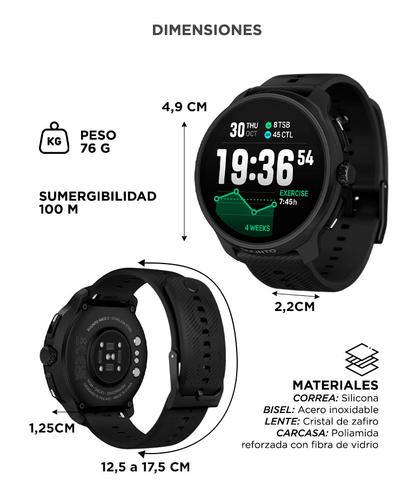 Reloj Deportivo Smartwatch  SUUNTO Race 2 GPS Multibanda AMOLED 32GB - 5