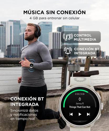 Reloj Deportivo Smartwatch  Suunto Run Frost Gray AMOLED 40h Batería  GNSS - 4