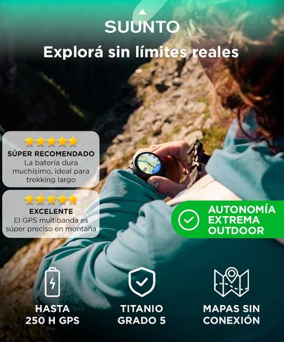 Reloj Deportivo Smartwatch SUUNTO Vertical 2 Titanio GPS Multibanda 32GB - 1