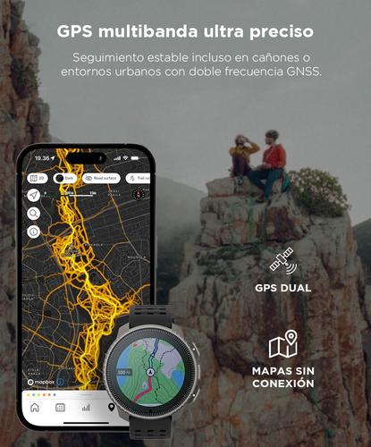 Reloj Inteligente SUUNTO Multideportes Vertical Steel Solar Black - 2