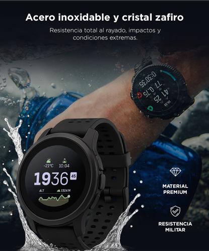 Reloj Inteligente SUUNTO Multideportes Vertical Steel Solar Black - 4