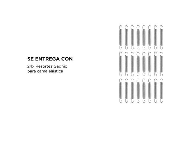 Resortes x24 Gadnic Para Cama Elástica 14cm - 4