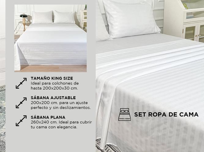 Juego de Sábanas Gadnic King Size Ultra Suave - 3