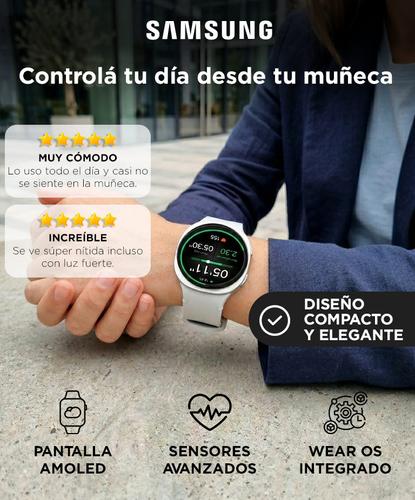 Smartwatch Samsung Galaxy Watch8 40mm AMOLED GPS Silver  - 1