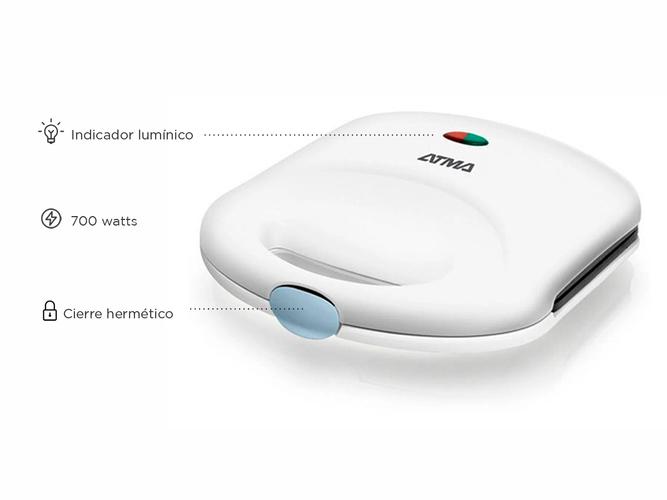 Sandwichera Atma SM8911 Antiadherente - 4