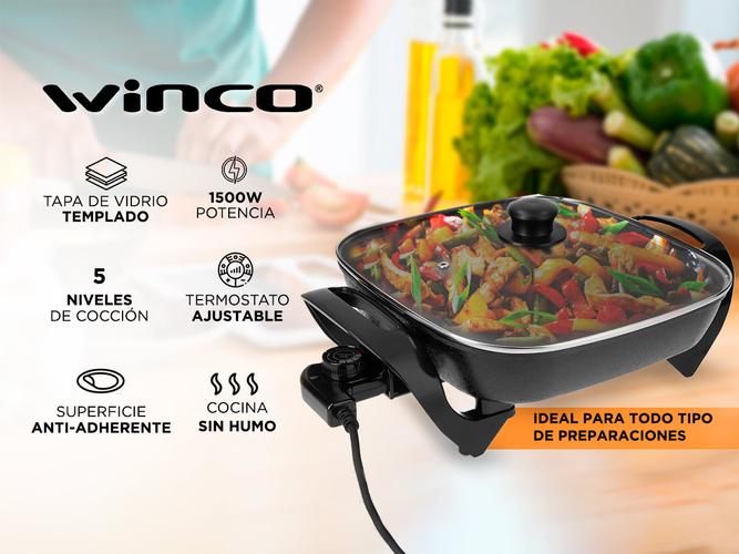 Multicocina Sartén eléctrica Winco W54 1500W - 1