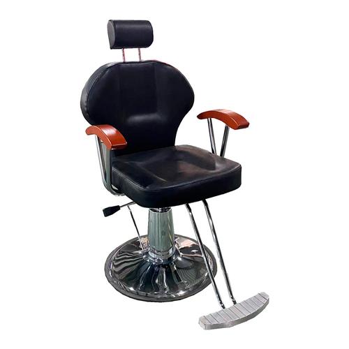 Sillon Barbero Hidráulico Peluquería Gadnic BR33 Vintage  - 0