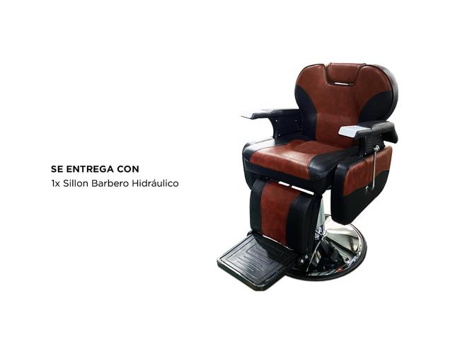 Sillon Barbero Hidráulico Peluquería Gadnic BR53 Ergonomico - 5