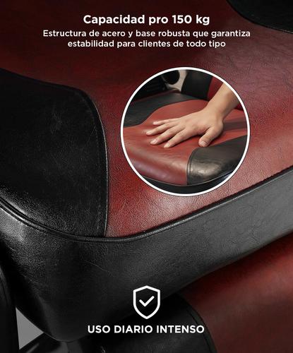Sillon Barbero Hidráulico Peluquería Gadnic BR53 Ergonomico - 3