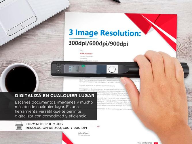 Scanner Portátil Gadnic Recargable De Mano - 2