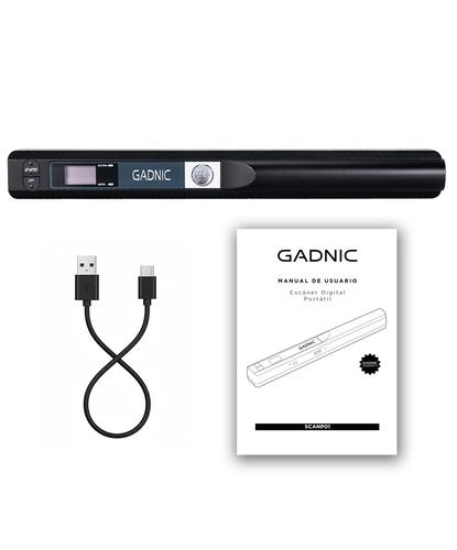 Scanner de Portatil Gadnic 900 DPI Recargable - 6