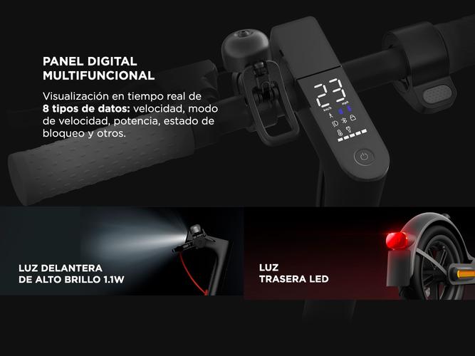 Monopatín Eléctrico Xiaomi 1S Bluetooth 25km/h 250w Ruedas 8,5
