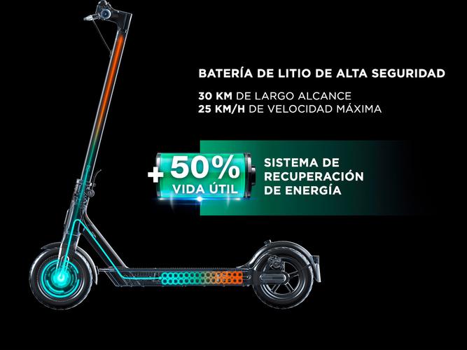 Monopatín Eléctrico Xiaomi 1S Bluetooth 25km/h 250w Ruedas 8,5