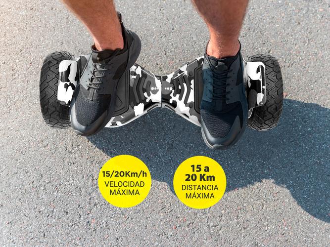 Patineta Electrica Gadnic 85 para chicos  Camuflado Hoverboard Outlet - 2