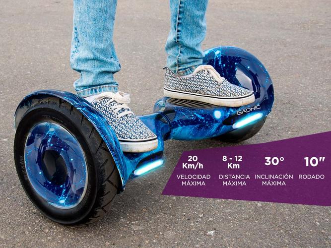 Patineta Eléctrica Movility Pro Gadnic 10 20Kmh Hasta 100 a 120kg Bluetooth Luz Led - 2