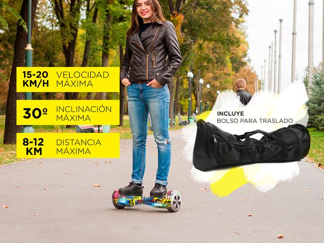 Patineta Electrica Bluetooth Gadnic + Bolso  - 2