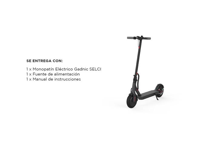 Monopatín Eléctrico Scooter Gadnic 350 W - 6