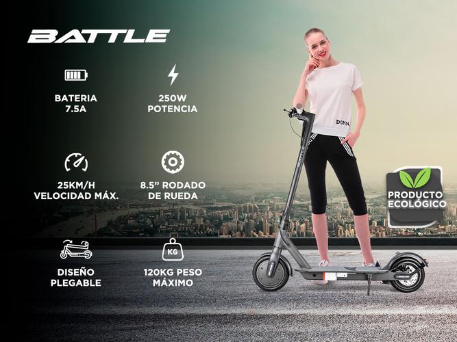 Monopatin Electrico Battle 25km 8.5 - 1