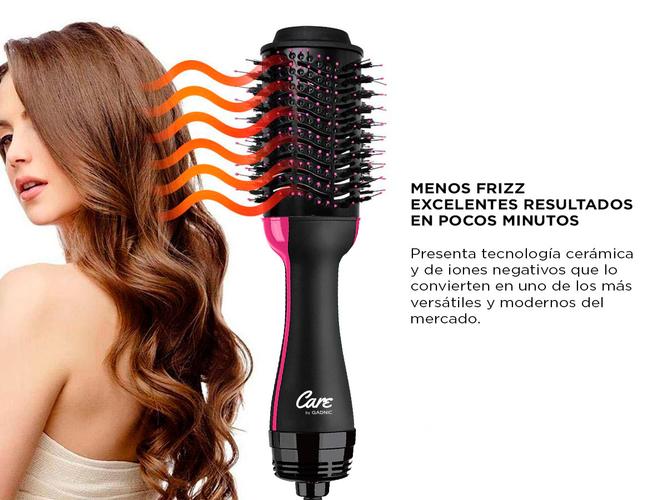 Cepillo Secador de Pelo Care By Gadnic S1200 Pro Voluminizador Frío Calor Usado - 2