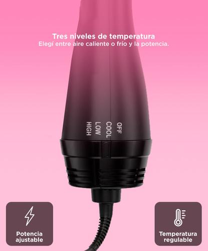 Cepillo Secador de Pelo Care By Gadnic S1200 Pro Voluminizador Calor - 4