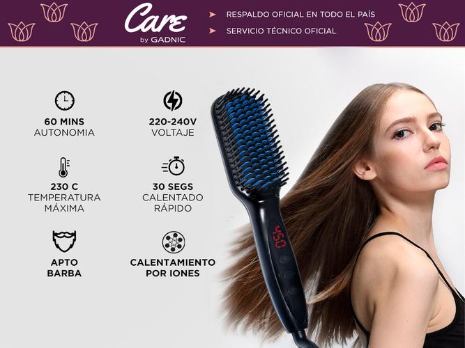 Cepillo Secador Alisador de Pelo Gadnic Care S5000 Anti frizz Usado - 1