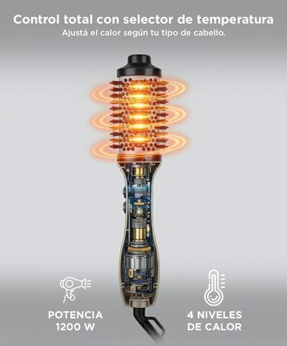 Cepillo Secador y Moldeador de Pelo Gadnic Monner Desmontable - 3