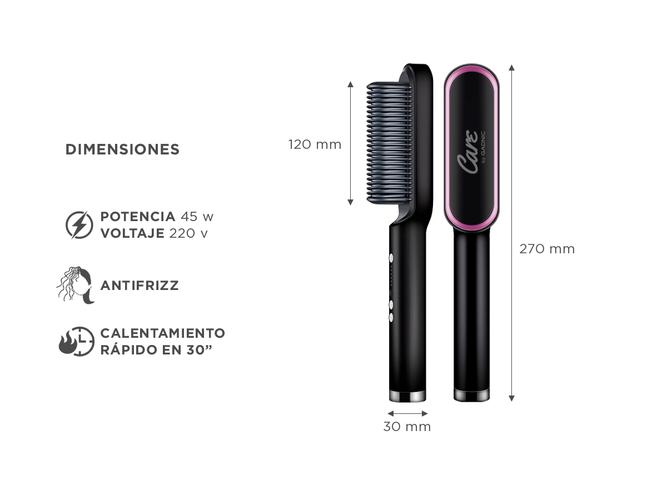 Cepillo Eléctrico Care Gadnic Alisador y Modelador  Usado - 5