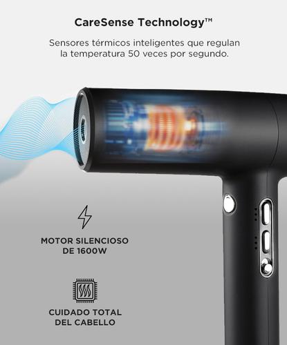 Secador de Pelo Profesional Ionico Gadnic Brushless 1600W 110000 RPM 3 Velocidades 3 Temperaturas Anti Frizz - 2