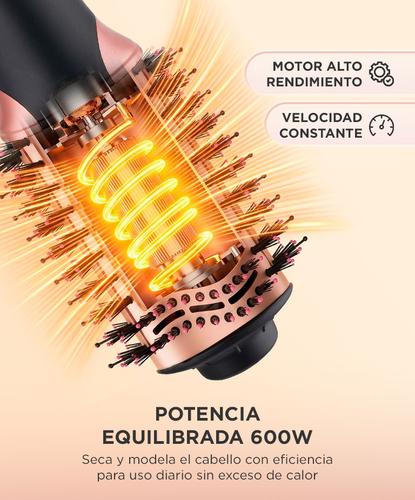 Cepillo Secador Care by Gadnic Alaciador Electrico 600 W 3 Niveles Calor 2 Velocidades  - 4