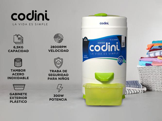 Secarropas centrífugo Codini innova IV61 6,5 kilos - 1
