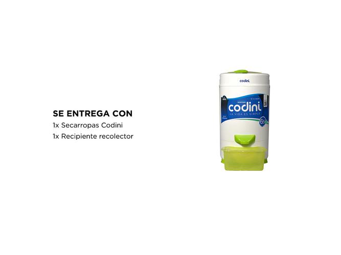 Secarropas centrífugo Codini innova IV61 6,5 kilos - 5