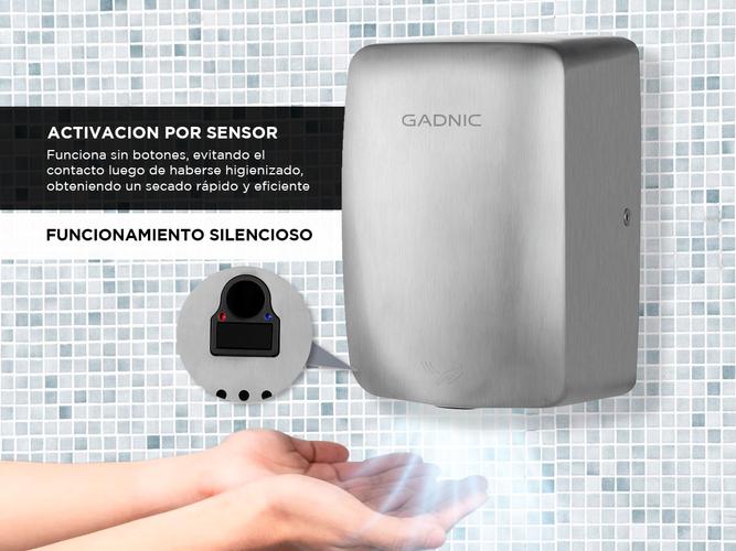 Secamanos Electrico Gadnic Con Sensor de Movimiento - 2