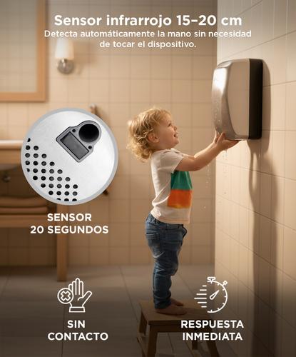 Secamanos Electrico Gadnic Con Sensor de Movimiento - 2