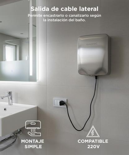 Secamanos Electrico Gadnic Con Sensor de Movimiento - 4
