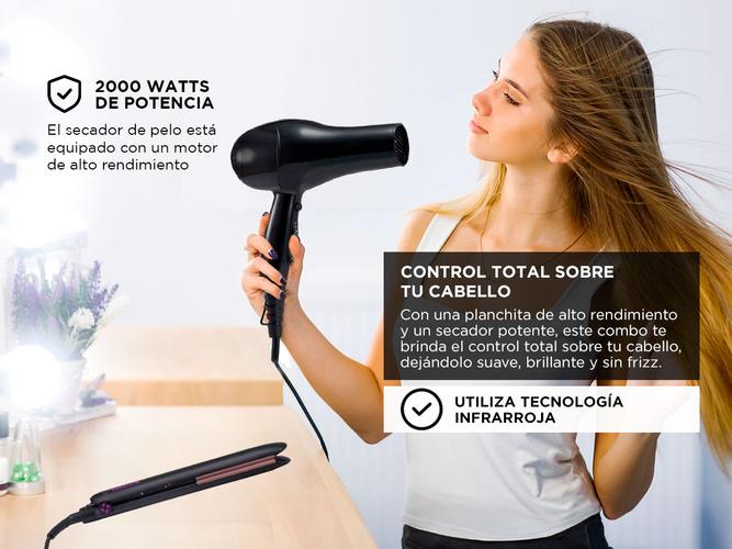 Combo Beauty Set Planchita + Secador de Pelo Arrow - 2