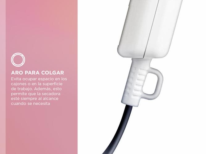 Secador de Pelo Atma 2 Velocidades 1200W SP8904NP - 2