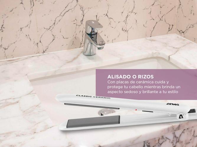 Set Secador + Planchita de Pelo Atma CK4015P - 2