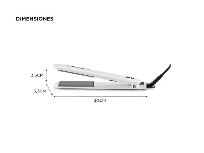 Set Secador + Planchita de Pelo Atma CK4015P - 4