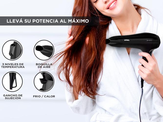 Kit Atma Secador de pelo + planchita de pelo CK4010N - 2