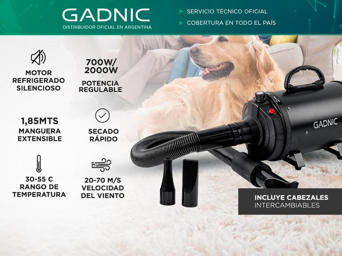 Secador de Pelo Profesional Para Perros Gadnic PD2000 2000W - 1