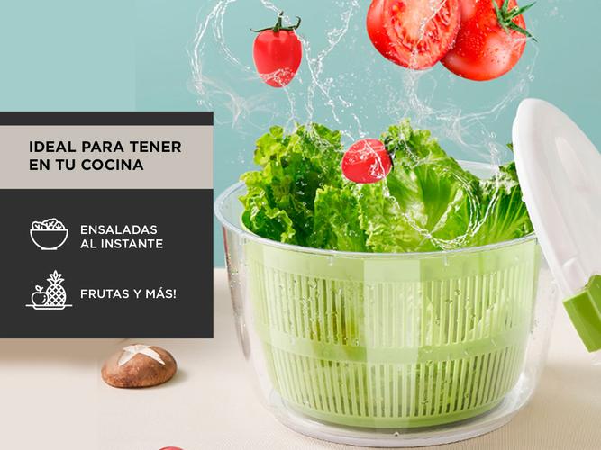 Escurridor de Verduras Gadnic SCV4 Centrífuga Manual Outlet - 2