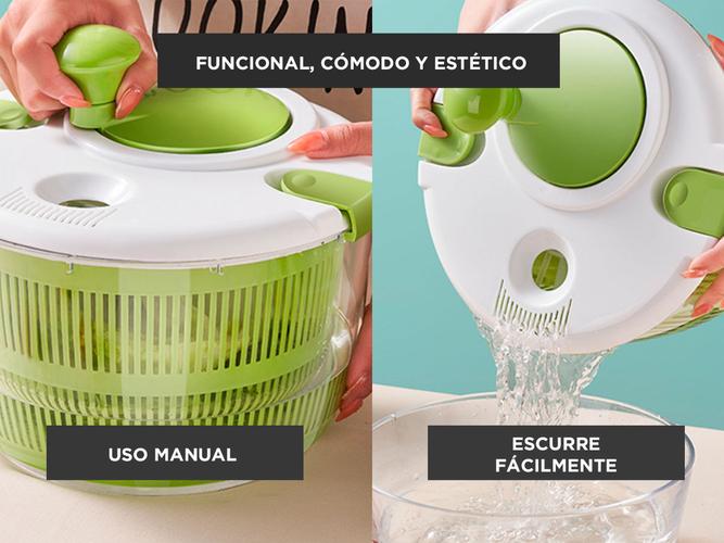 Escurridor de Verduras Gadnic SCV4 Centrífuga Manual Outlet - 3