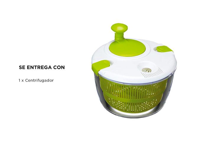 Escurridor de Verduras Gadnic SCV4 Centrífuga Manual - 5