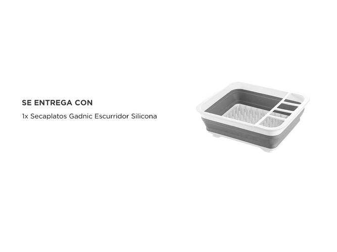Secaplatos de Silicona Gadnic Escurridor de Vajilla Plegable  - 5