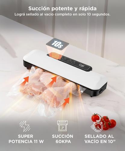 Envasadora Al Vacio Gadnic Neptuno Conservadora De Alimentos Tactil - 3